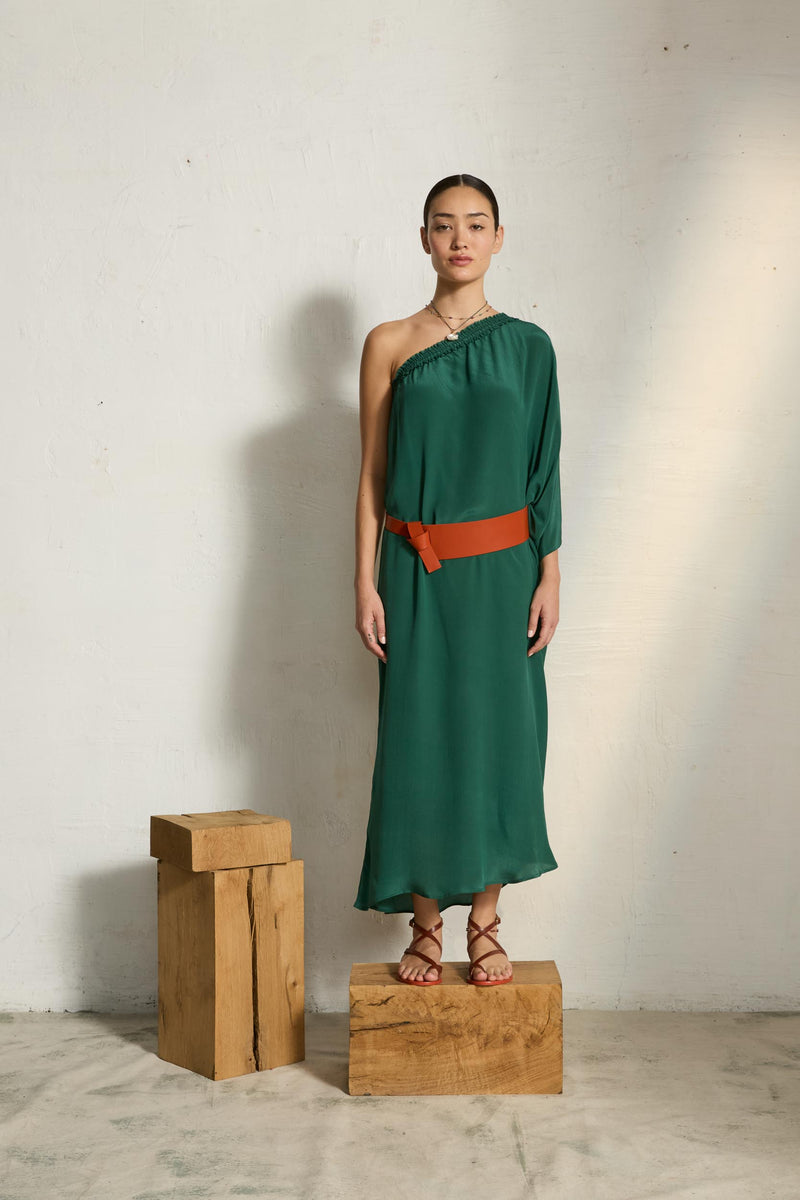 ROBE LOUNA SOIE - ASPEN GREEN