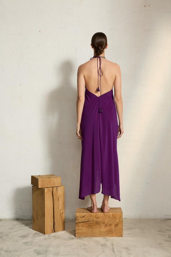 ROBE IVINA SOIE - ULTRA VIOLET