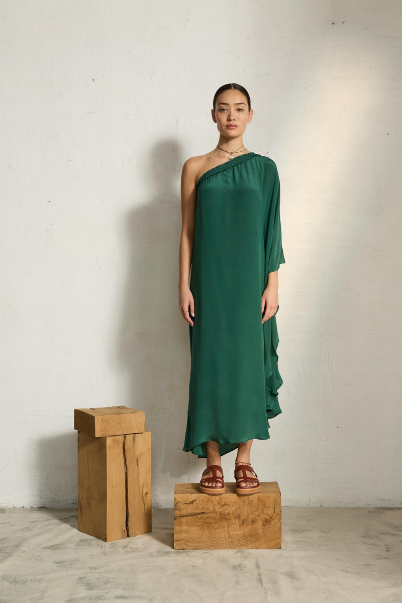 ROBE LOUNA SOIE - ASPEN GREEN