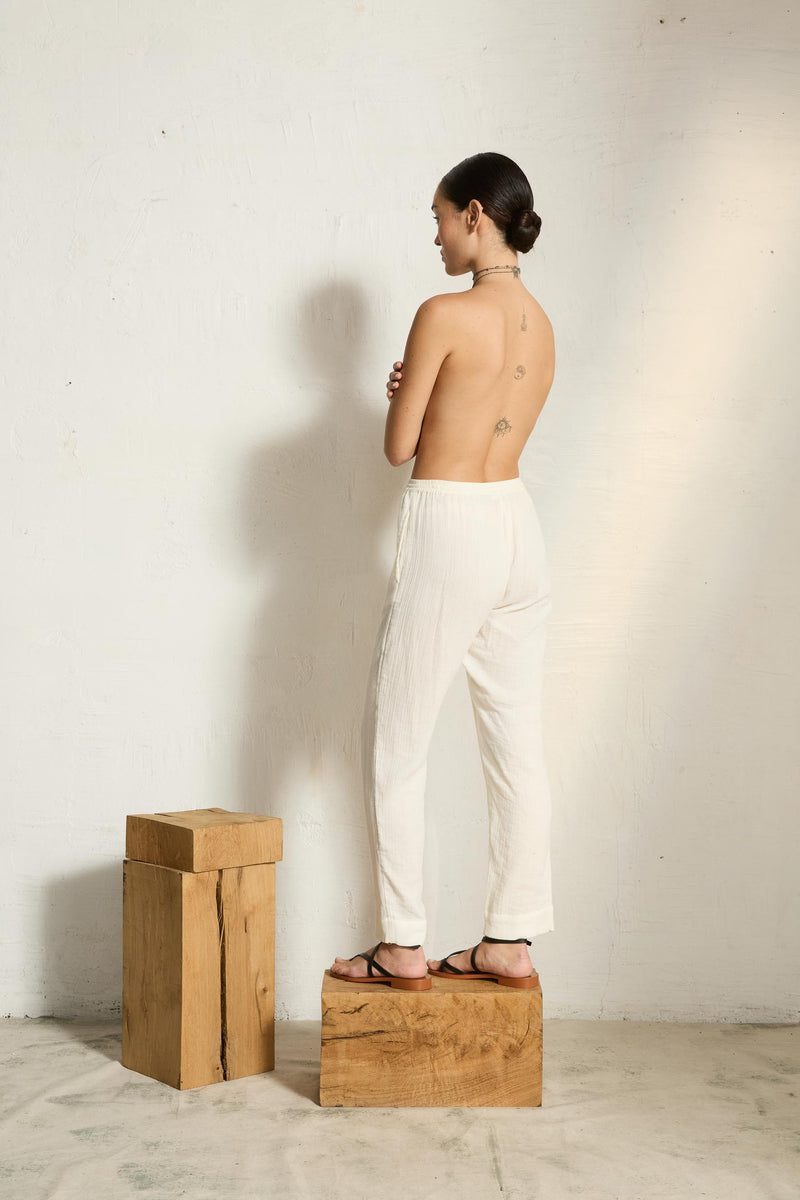 PANTALON ANGIE - WHITE