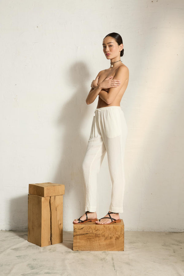 PANTALON ANGIE - WHITE