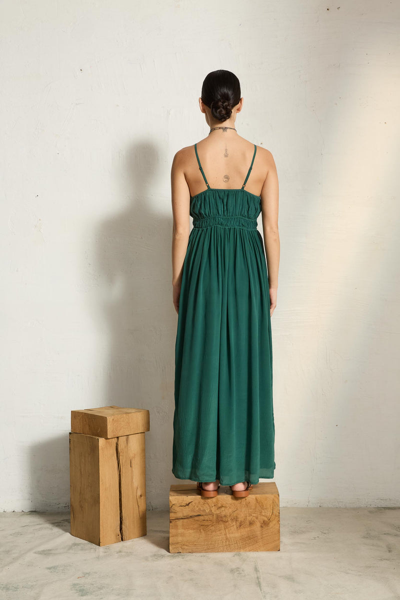 ROBE BALINA SOIE - ASPEN GREEN