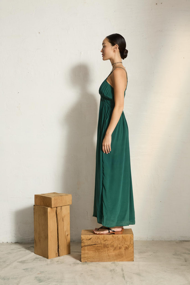 ROBE BALINA SOIE - ASPEN GREEN