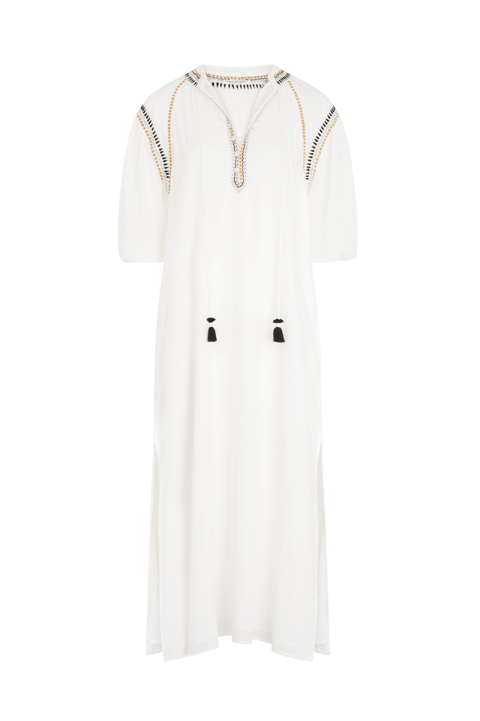 KRISTI MATRIOCHKA DRESS - WHITE – Mare Di Latte