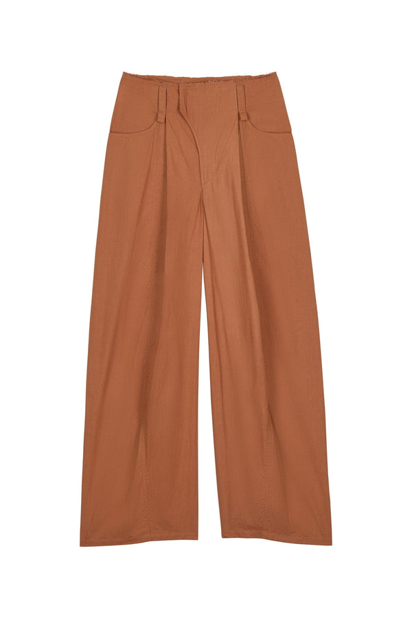 PANTALON LOLO - HAVANE BROWN