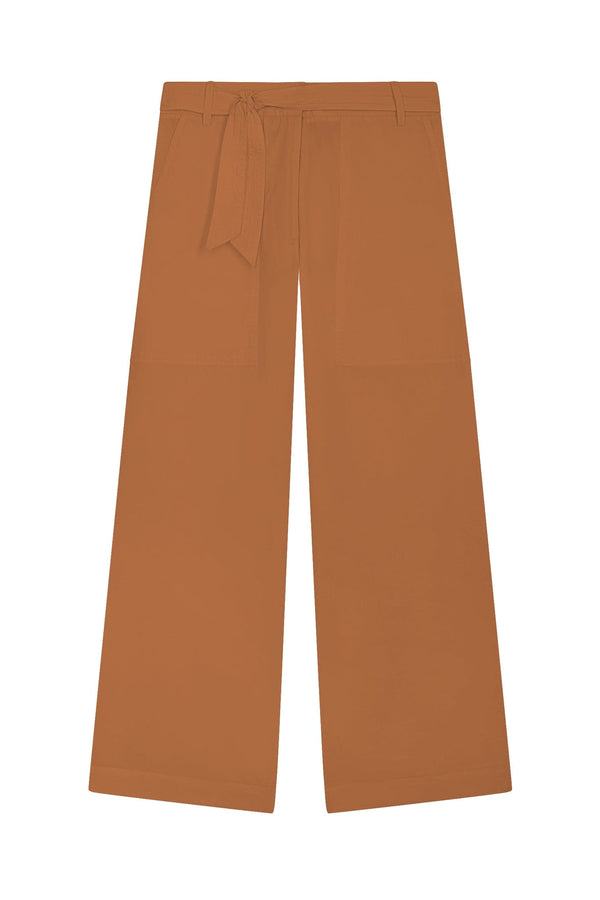 PANTALON MARCO - HAVANE BROWN